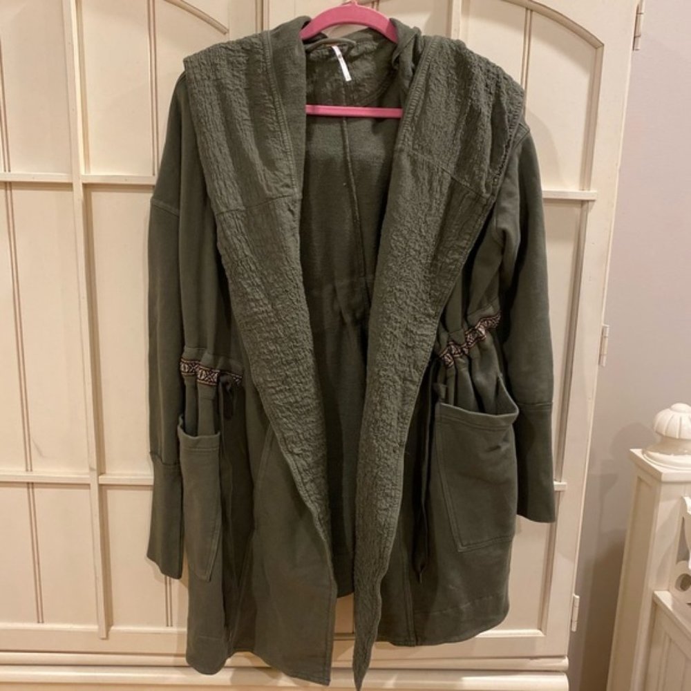 Free People Army Green Jacket